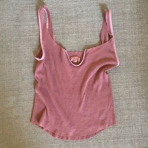 Urban Outfitters pink relaxed fit tank